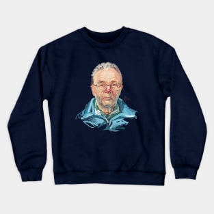 My painting, old man Crewneck Sweatshirt